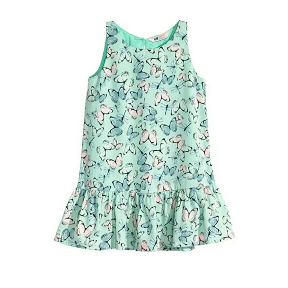 Easter dress perfect for spring Girls 2-4 Butterfly print